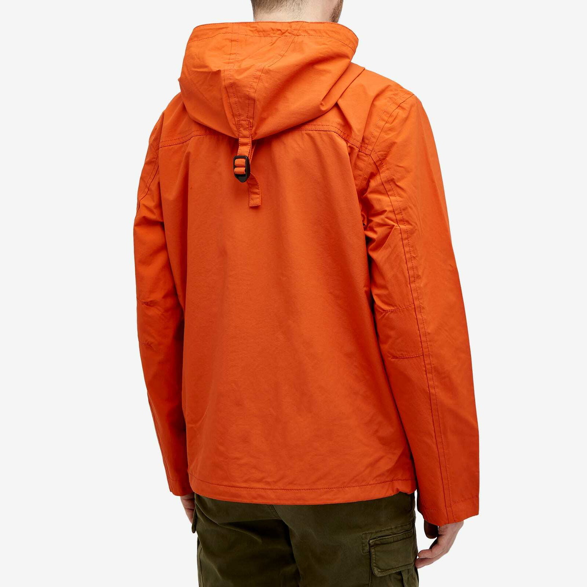 Napapijri Men's Rainforest Zip Through Jacket in Burnt Orange