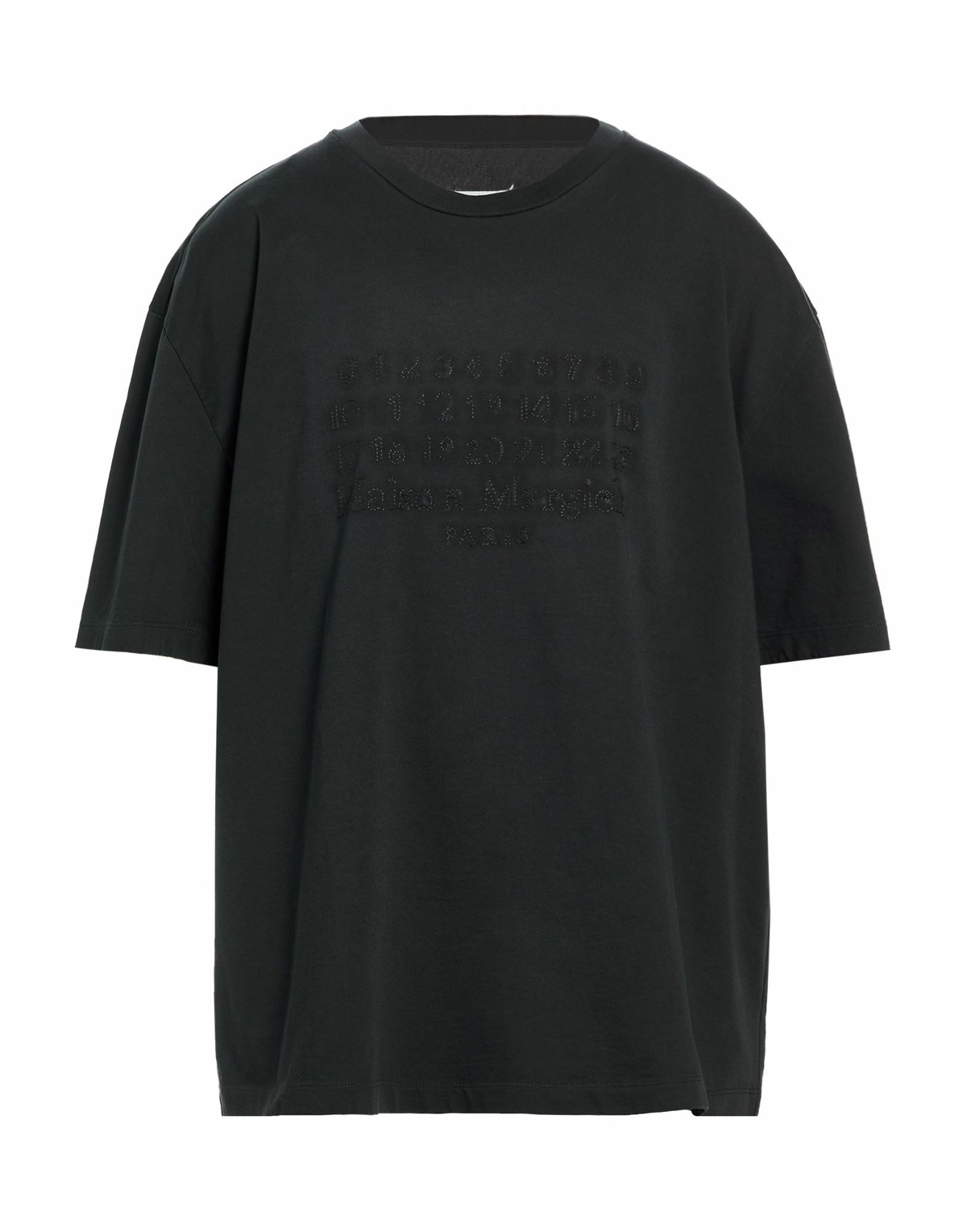 Maison Margiela Mens T-shirt in Black