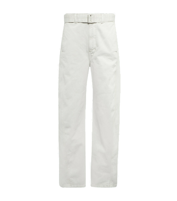 Photo: Lemaire - Twisted belted jeans