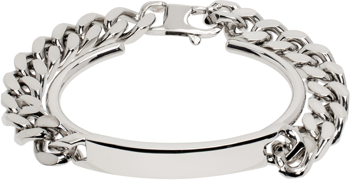 MM6 MAISON MARGIELA 関税込み WOMENS BRACELET Silver Classic Chain Bracelet by MM6 Maison Margiela on Sale