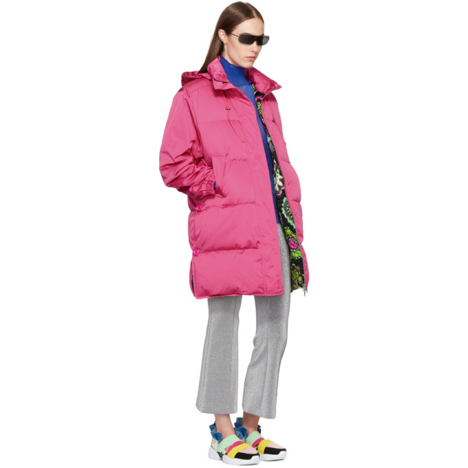 X Fusalp Printed Down Ski Jacket in Blue - Pucci