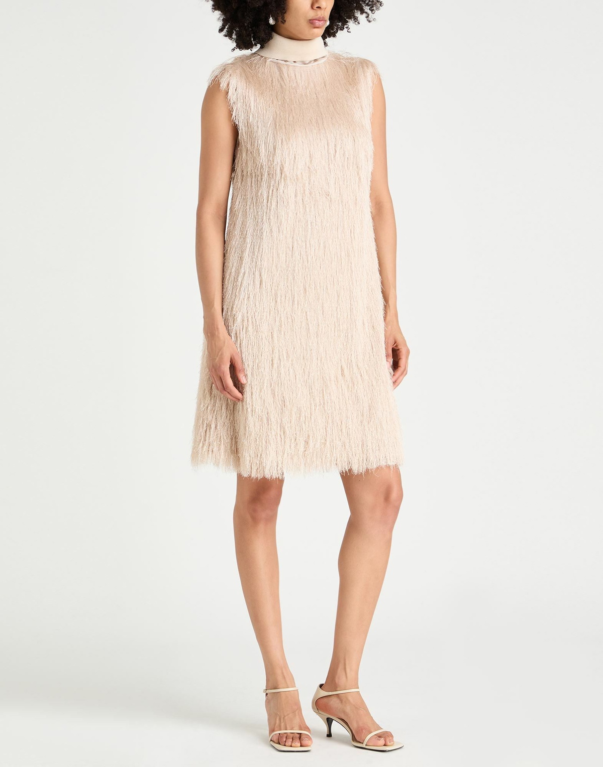 Peserico Womens Mini dress in Beige