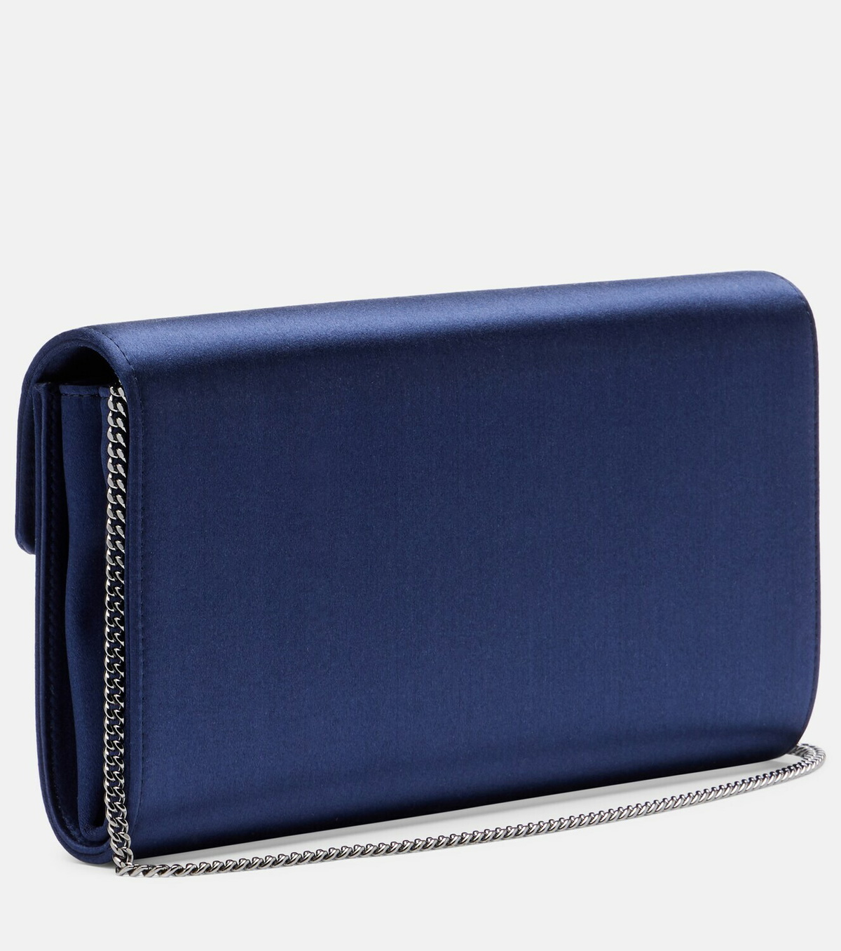 Roger Vivier Efflorescence embellished satin clutch