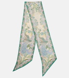 Zimmermann Floral silk scarf