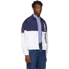 Polo Ralph Lauren Navy and White Polo Sport Windbreaker Jacket