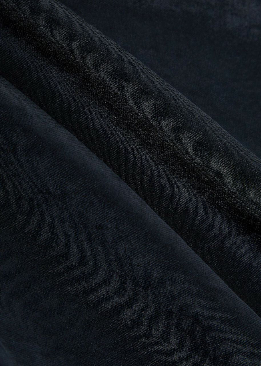 Vince Colette Wide-leg Satin Trousers Navy