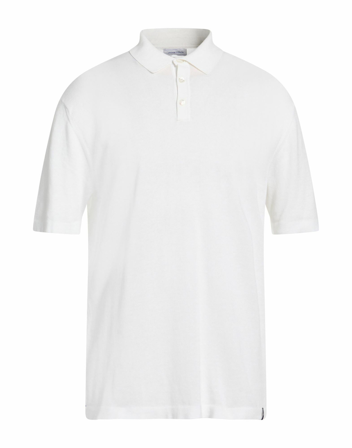 Jacob Cohёn Mens Polo shirt in White