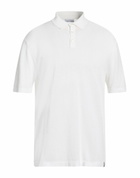 Jacob Cohёn Mens Polo shirt in White