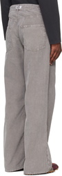 HOPE Gray Loose-Fit Trousers