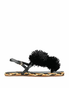 Ulla Johnson Womens Thong sandal in Black