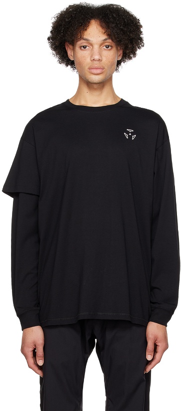 Photo: ACRONYM® Black Layered Long Sleeve T-Shirt