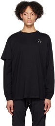 ACRONYM® Black Layered Long Sleeve T-Shirt