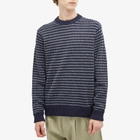 Patagonia Men's Recycled Wool Crew Knit in Classic Navy