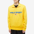 Polo Ralph Lauren Men's Polo Sport Quarter Zip in Coast Guard Yellow