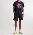 Nike Tennis - NikeCourt Printed Dri-FIT Tennis T-Shirt - Blue