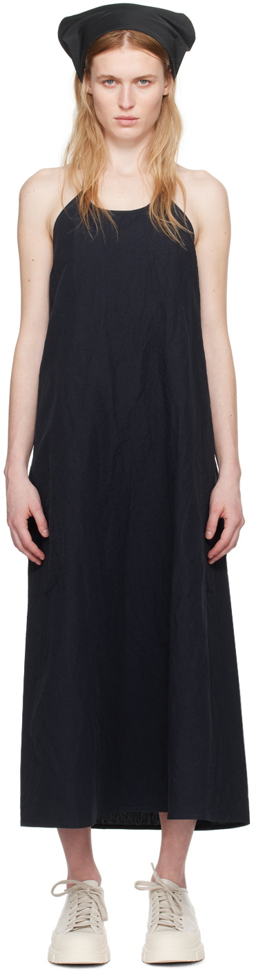Sofie D'Hoore Navy Deline Maxi Dress