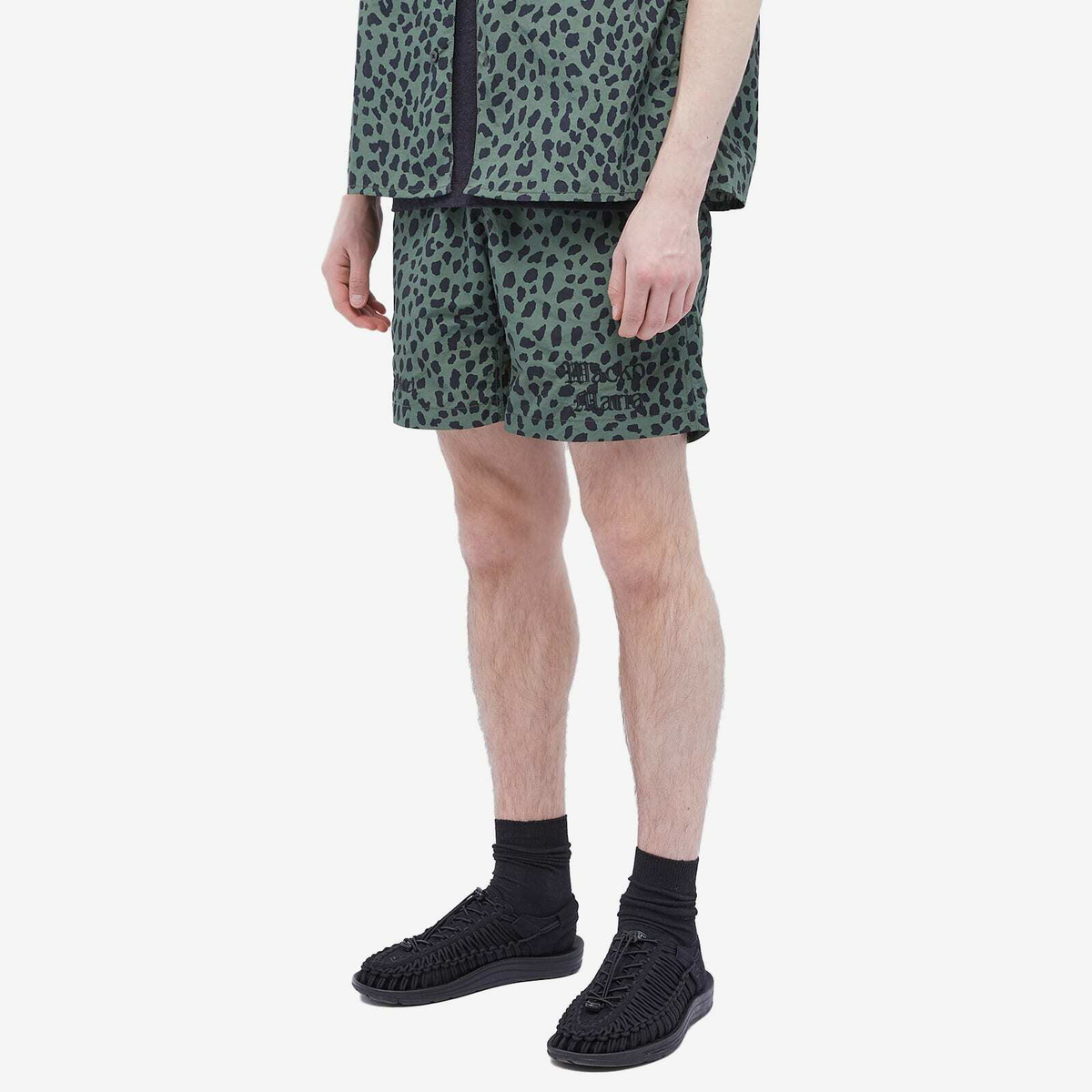 Gramicci x Wacko Maria G Short in Khaki Gramicci
