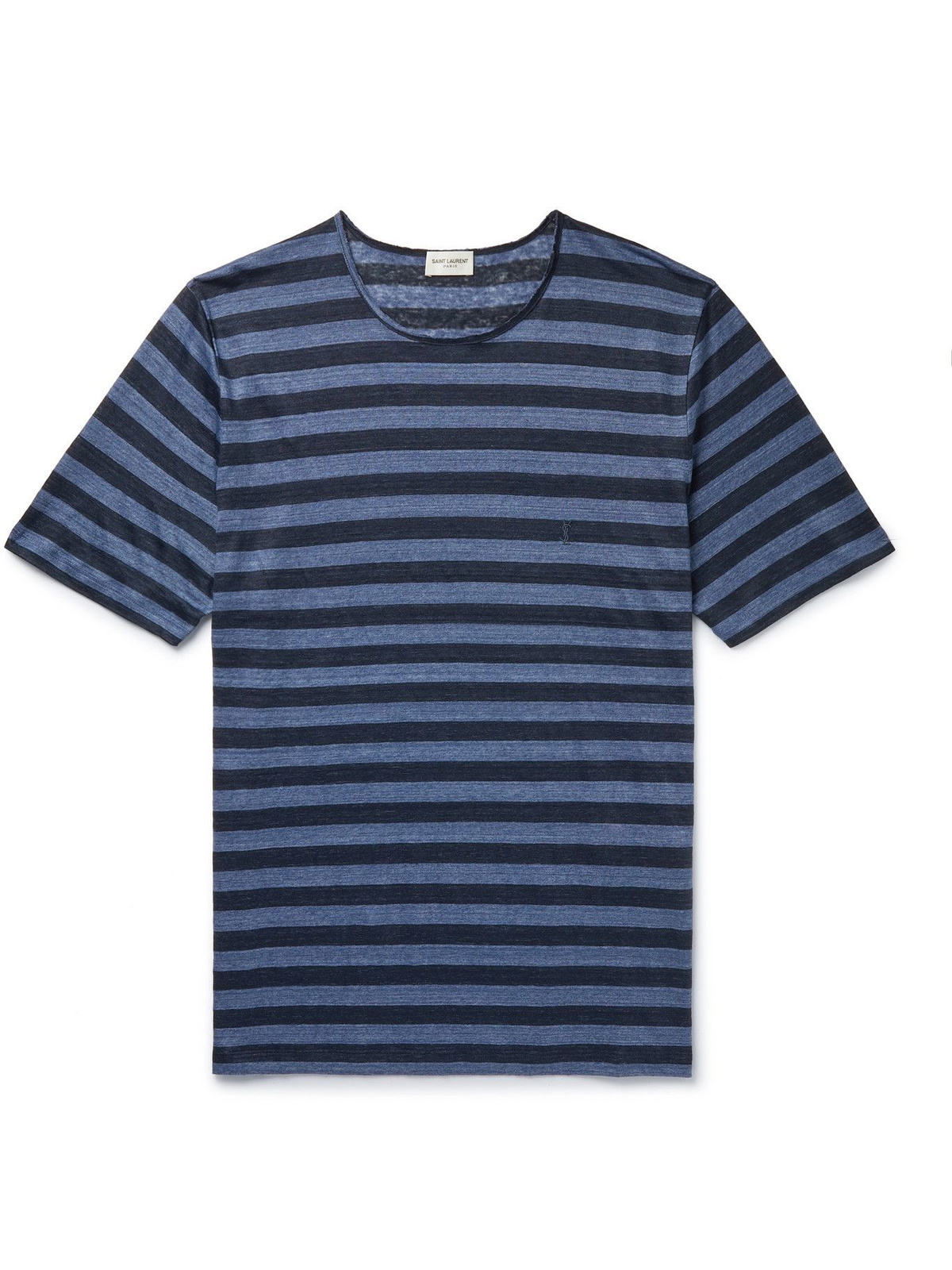 Saint laurent striped t clearance shirt