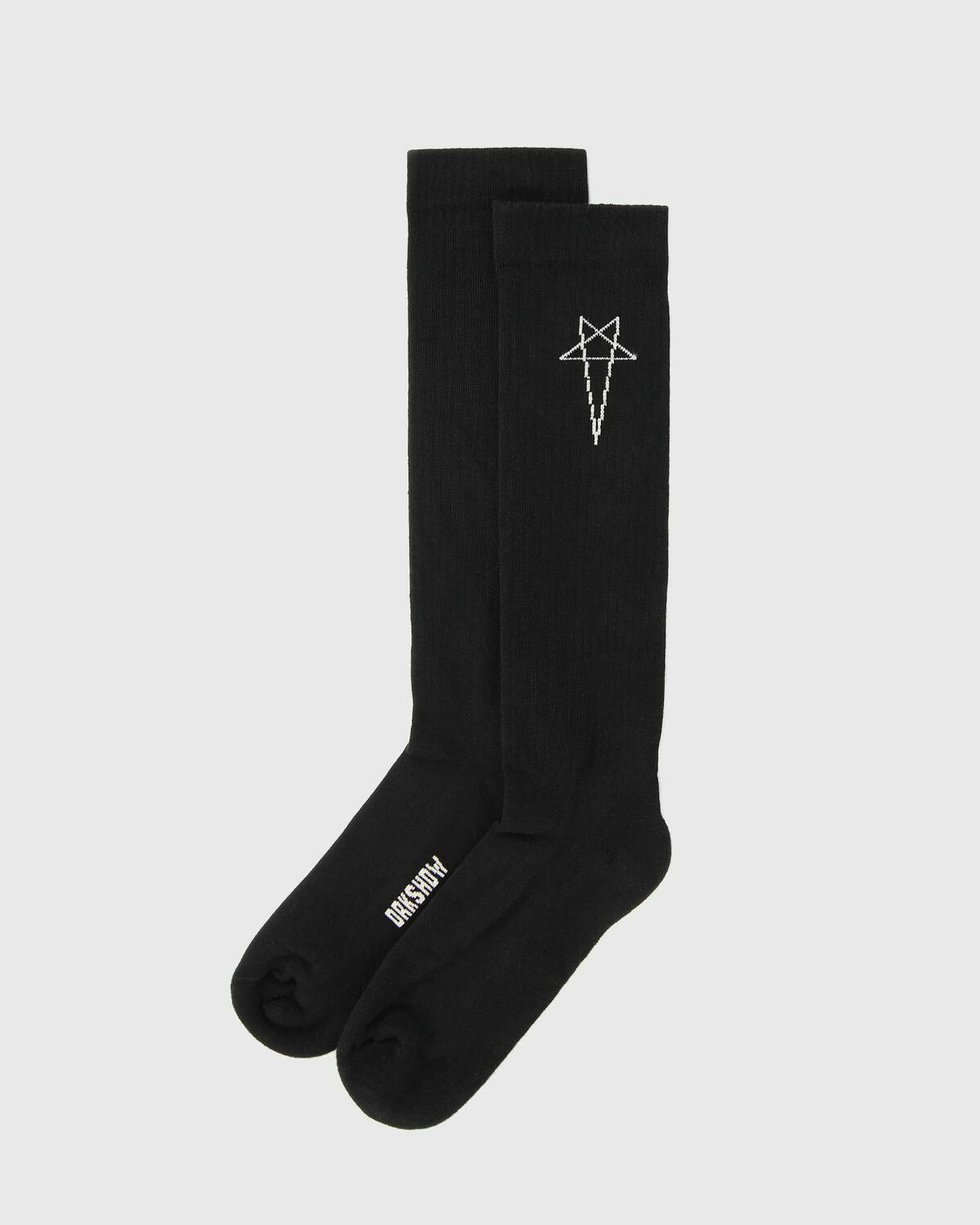 KNIT SOCKS -PENTAGRAM KNEE HIGH SOCK