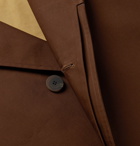 Studio Nicholson - Delum Bonded Cotton Coat - Brown