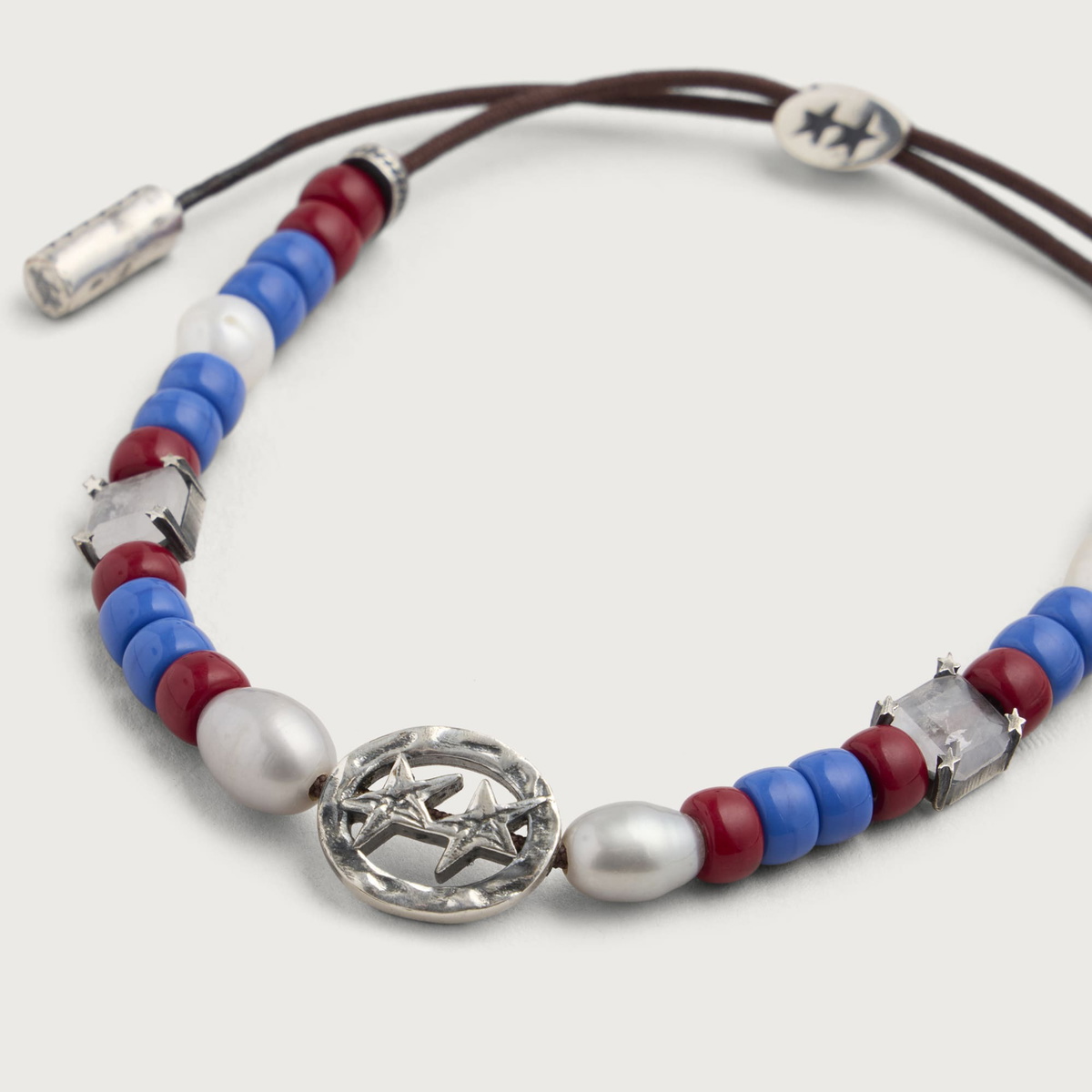 TwoJeys Mediterranean Beaded Superstar Bracelet in Multi