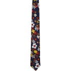 Prada Multicolor Bloom Tie