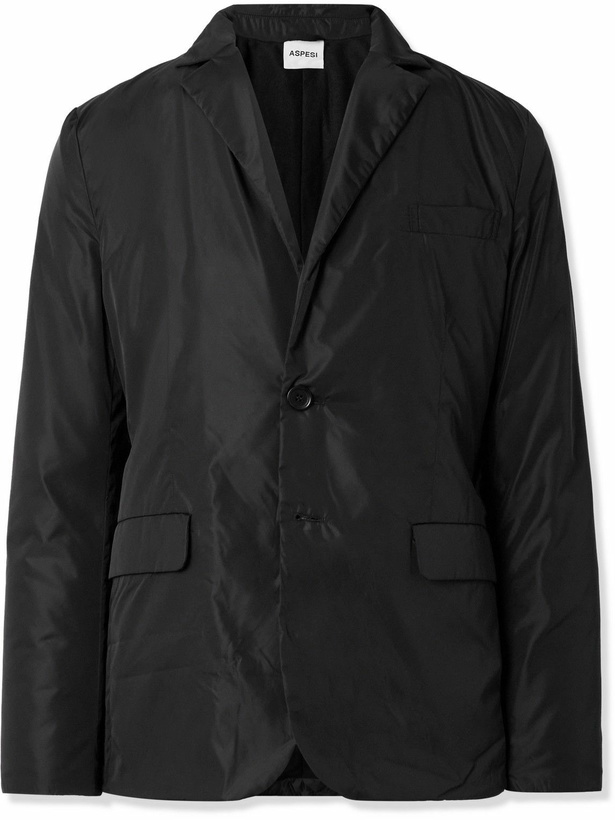 Photo: Aspesi - Padded Shell Blazer - Black