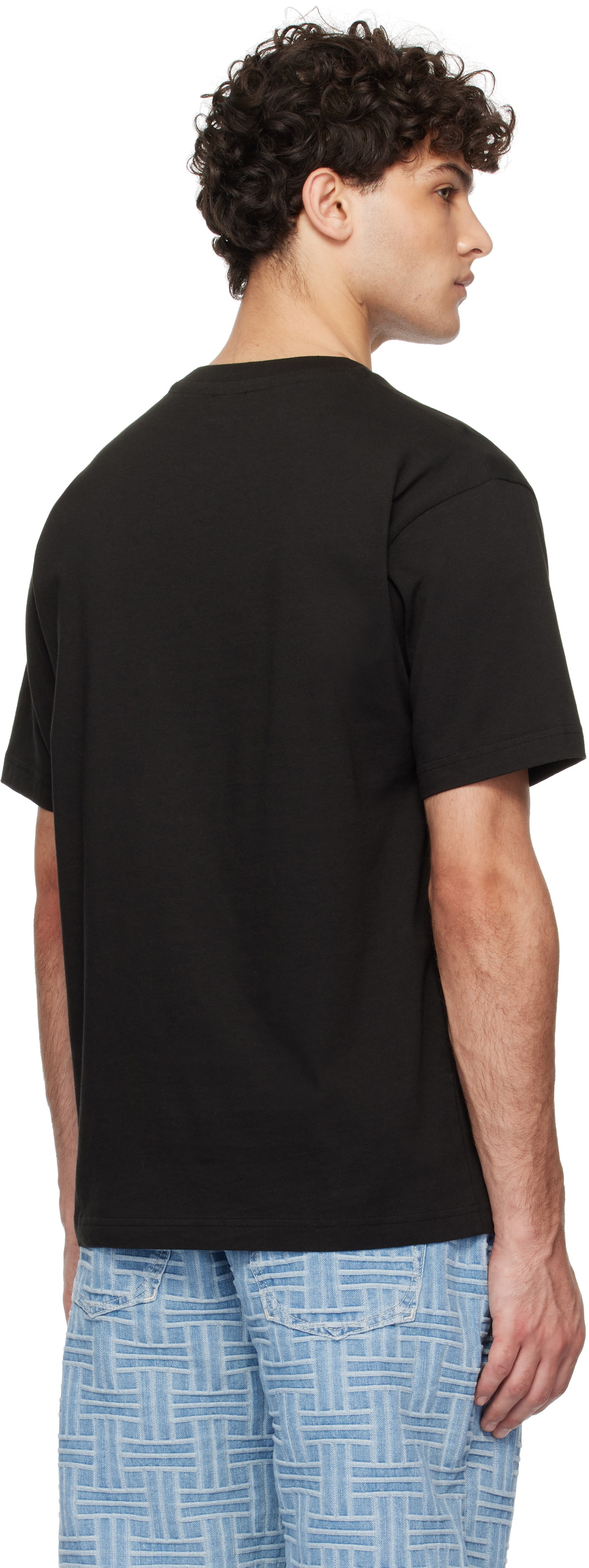 Kenzo Black Cotton T-Shirt main image 1