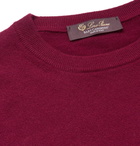 Loro Piana - Slim-Fit Baby Cashmere Sweater - Men - Burgundy