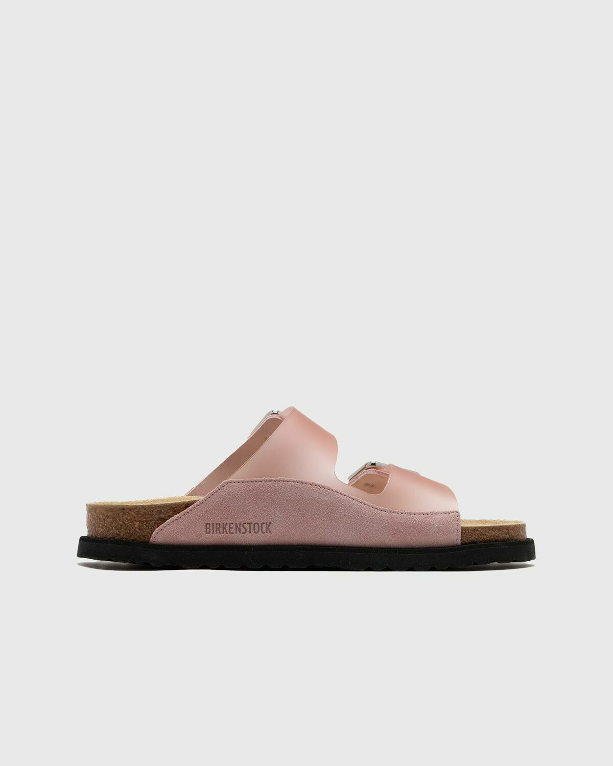 Birkenstock 1774 Arizona Raffia Luxe 1774 Pink Sandals