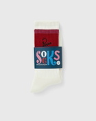 By Parra SIGNATURE STRIPED CREW SOCKS red/white Men