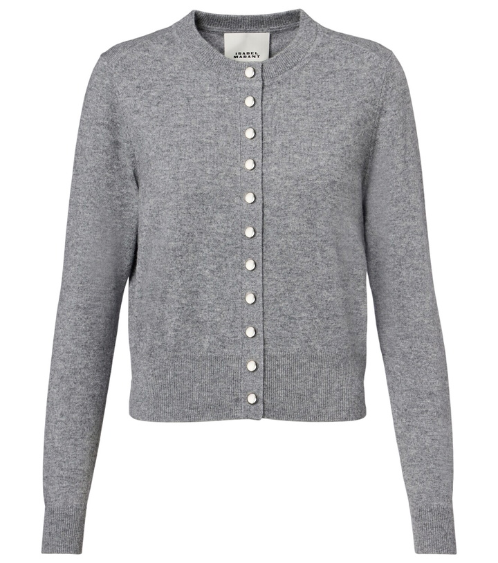 Photo: Isabel Marant Idesia wool and cashmere cardigan