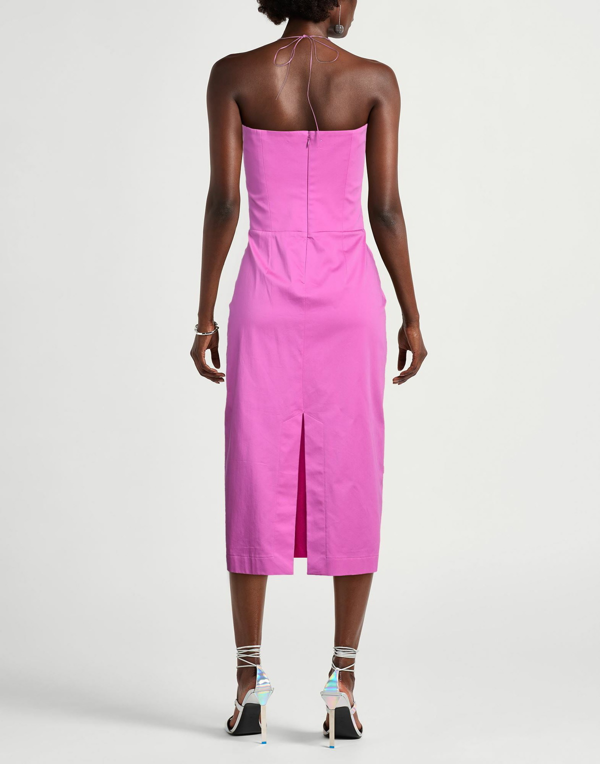 Jijil Womens Midi dress in Purple
