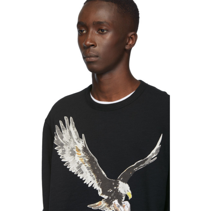 rag and bone Black Eagle Sweatshirt Rag and Bone