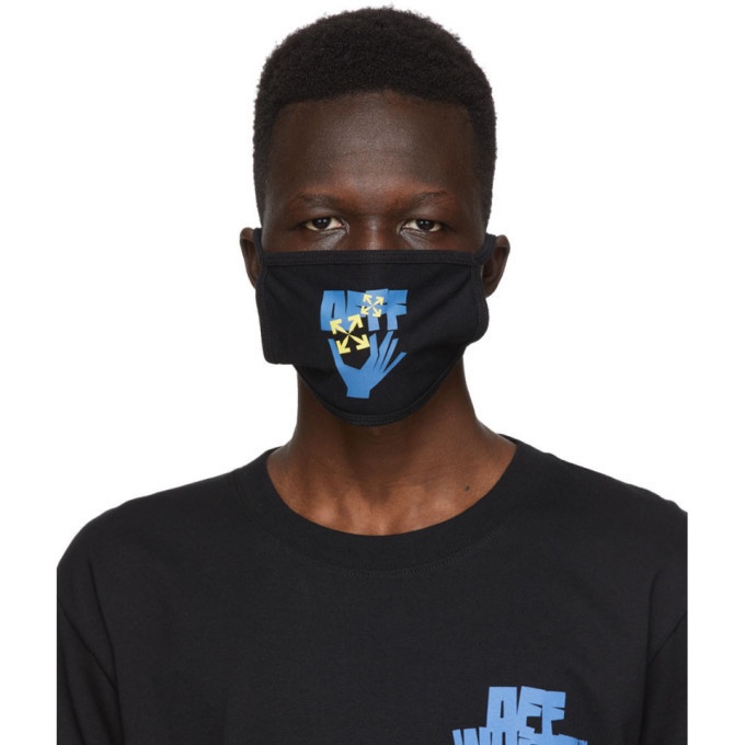 Photo: Off-White Black Hands Arrows Mask