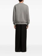 AMI Paris Grey Ami De Coeur Sweatshirt