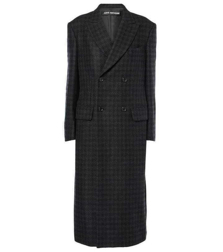 Photo: Junya Watanabe Wool and cashmere tweed coat
