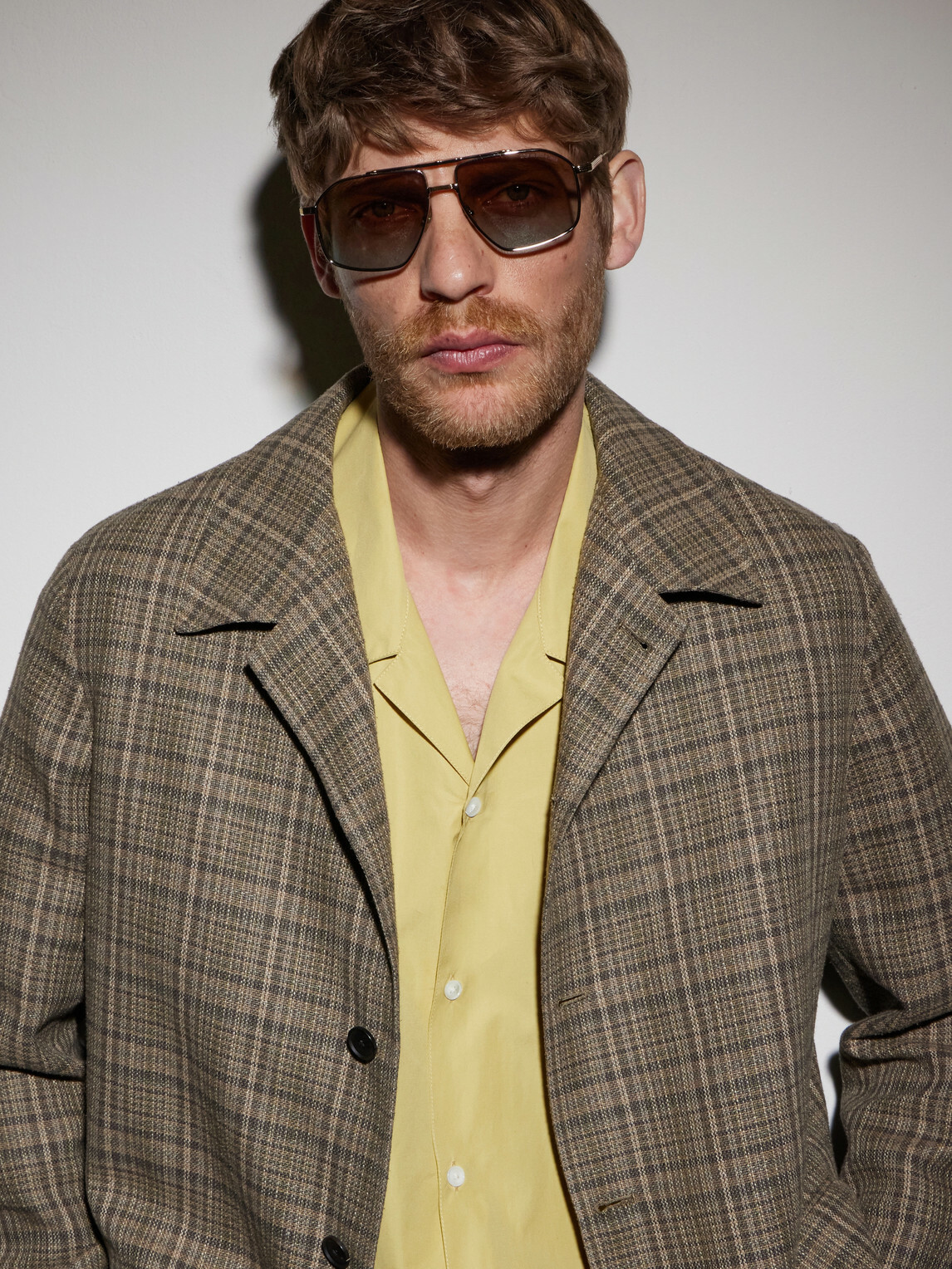 Cutler and Gross - 1424 Aviator-Style Gold-Tone and Silver-Tone Sunglasses