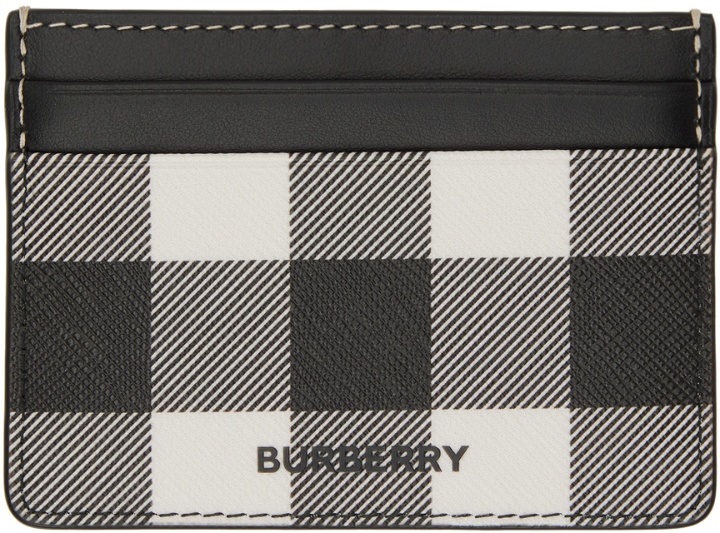 Photo: Burberry Brown Check Card Holder