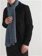 Mr P. - Ribbed Donegal Wool Scarf