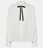 Dorothee Schumacher Sensual Coolness silk twill blouse