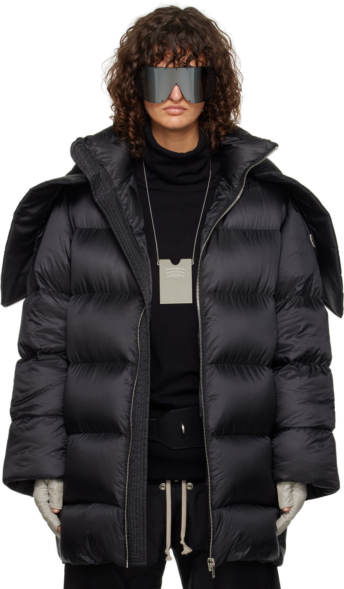 使用品MONCLER+　RICK OWENS CYCLOPIC JACKET２ RICK OWENS - JACKETS - Rick Owens