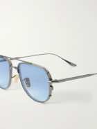 Jacques Marie Mage - Cendrars Aviator-Style Titanium Sunglasses