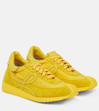 Loewe - Flow Runner suede sneakers