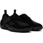 Lanvin Black LNV1 Knit & Suede Sneakers