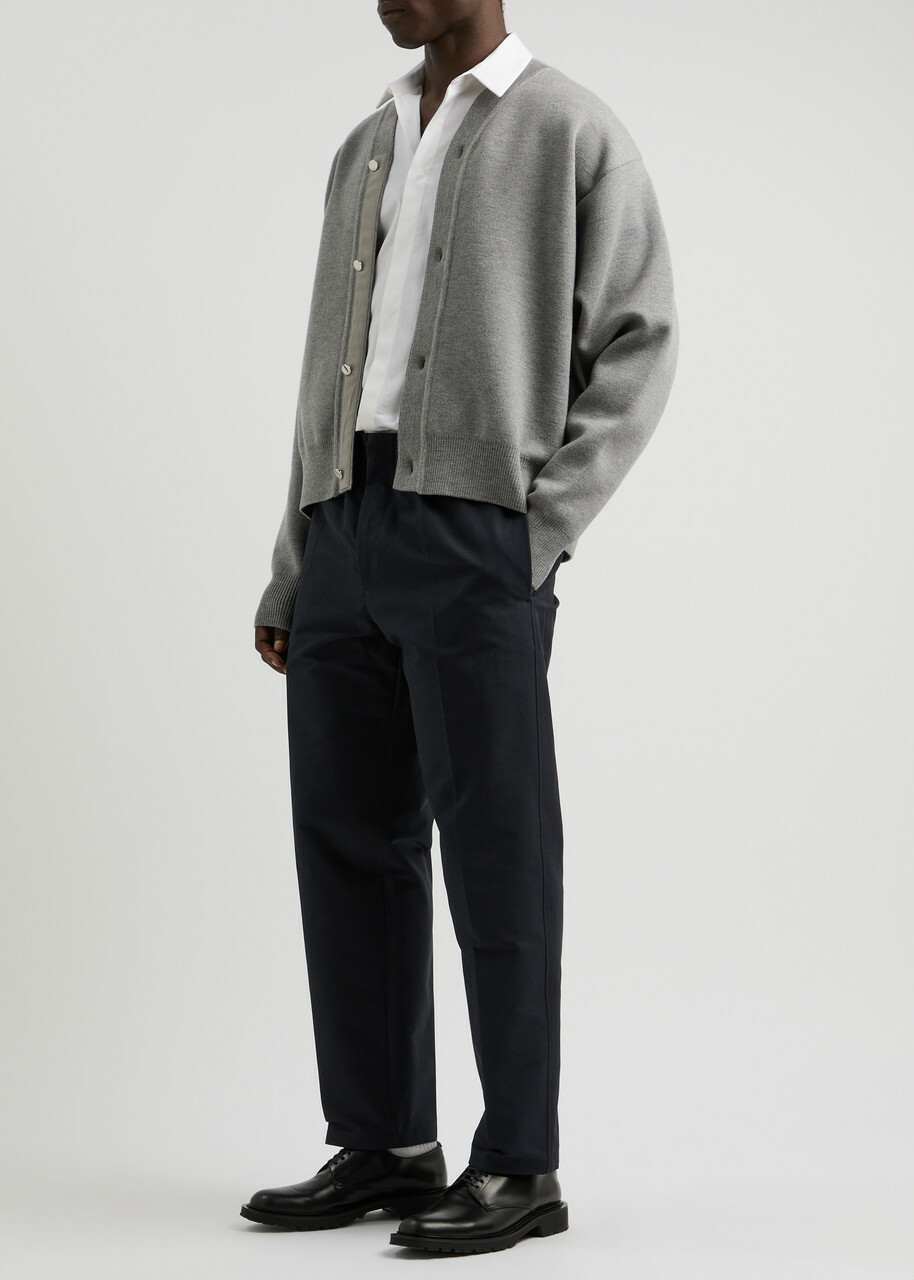 【関税&送料込】Jil Sander Navy Blue Cotton Joggers Men's Jil Sander Sweatpants & Joggers | Grailed