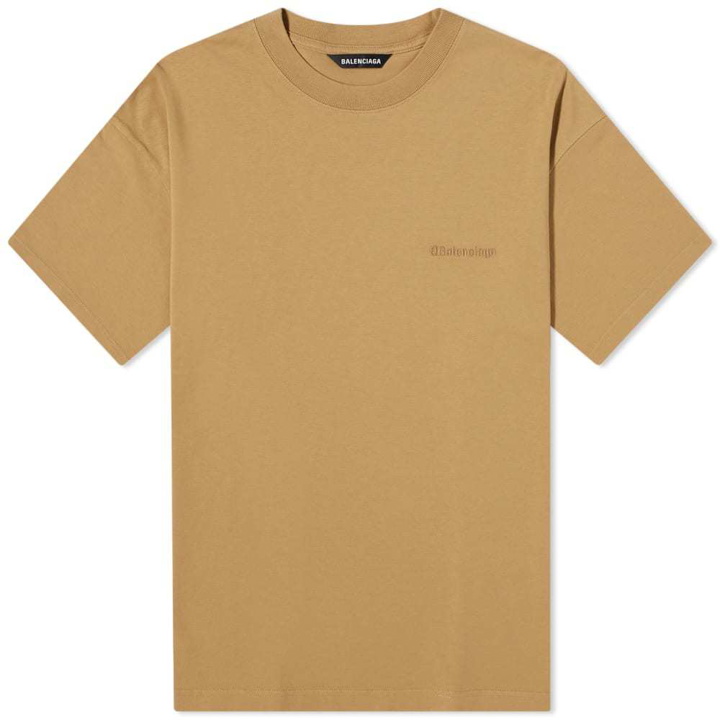 Photo: Balenciaga BB Corp Logo Tee