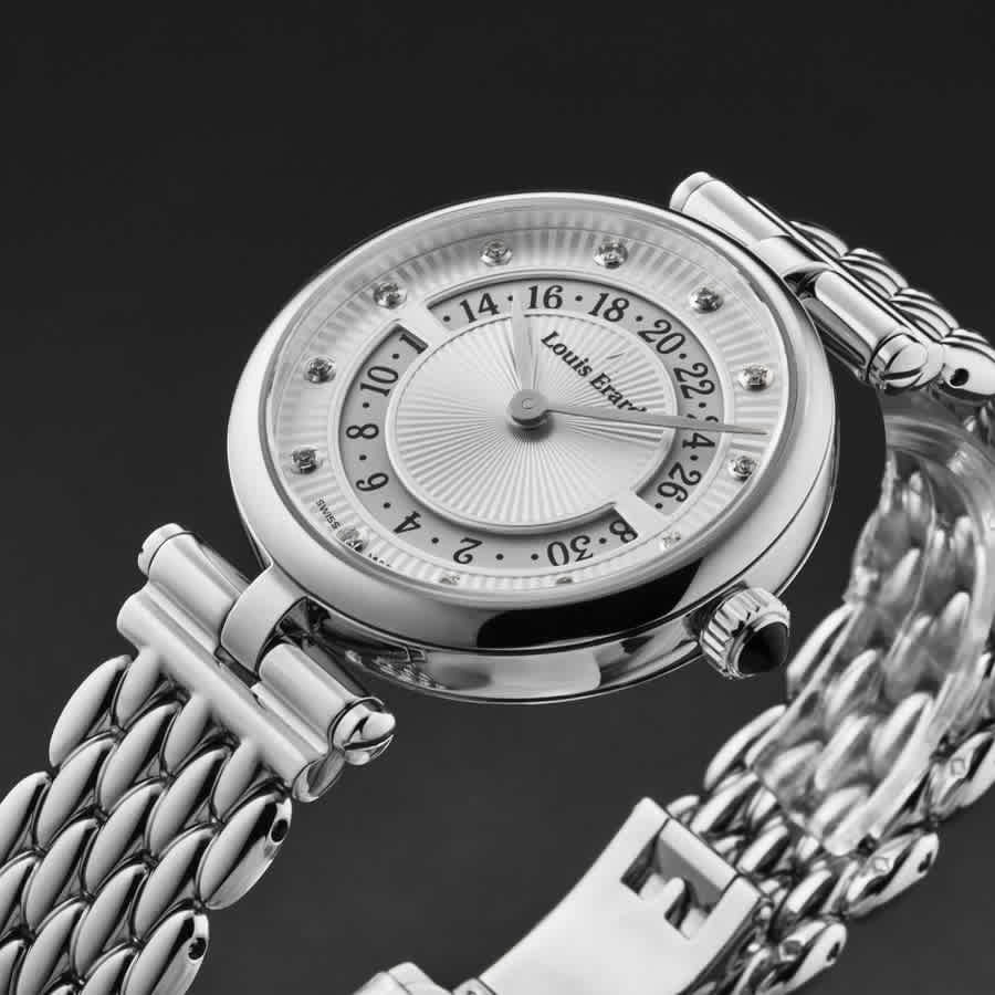 Louis Erard Romance Quartz Diamond Silver Dial Ladies Watch 01811AA01.BMA81