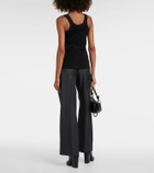 Lemaire Ribbed-knit cotton tank top
