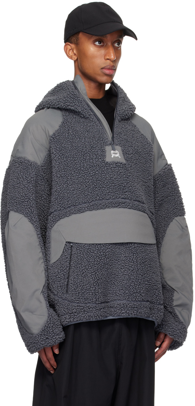 A. A. Spectrum Gray Rockcraft Polar Hoodie